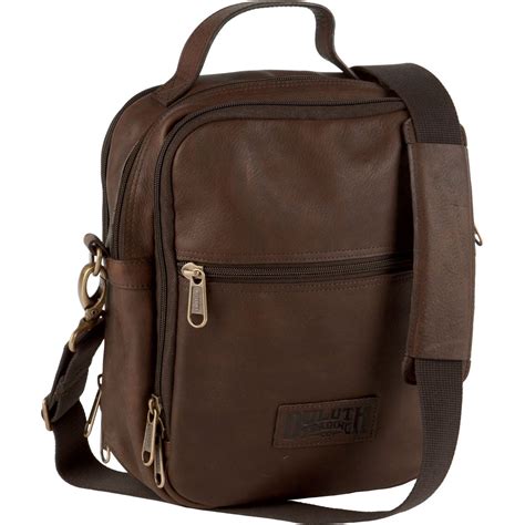 duluth trading leather bag